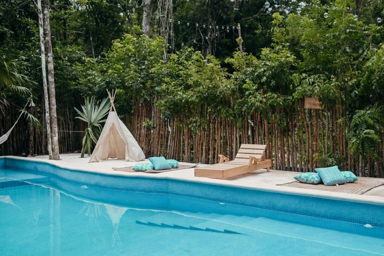 Lunita Jungle Experience Hotell Puerto Morelos Eksteriør bilde