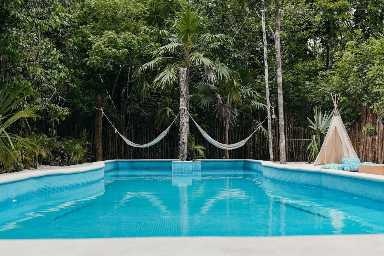 Lunita Jungle Experience Hotell Puerto Morelos Eksteriør bilde